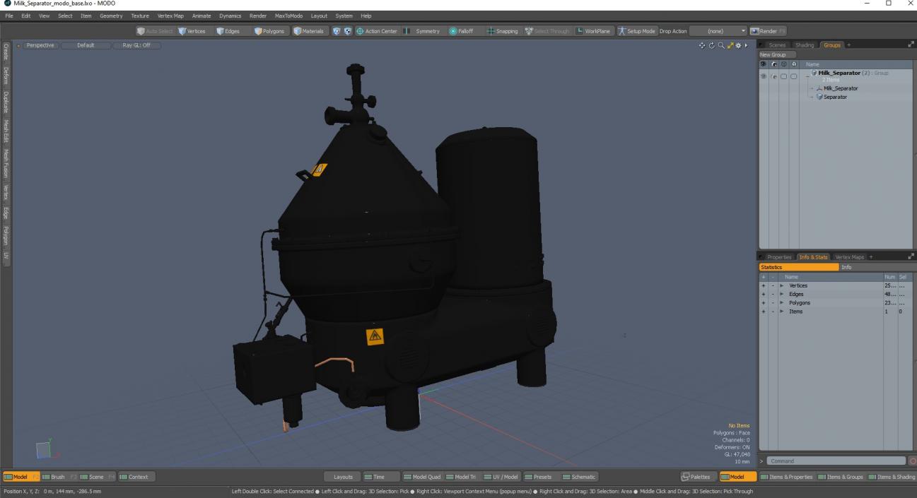 Milk Separator 3D model