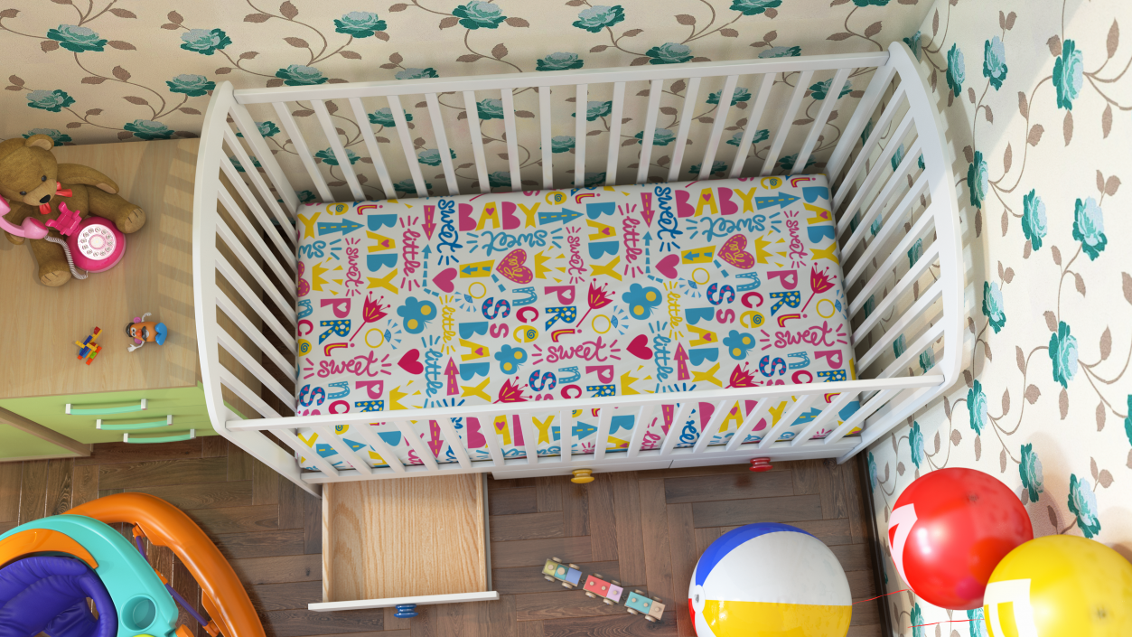 3D Newborn Baby Bed