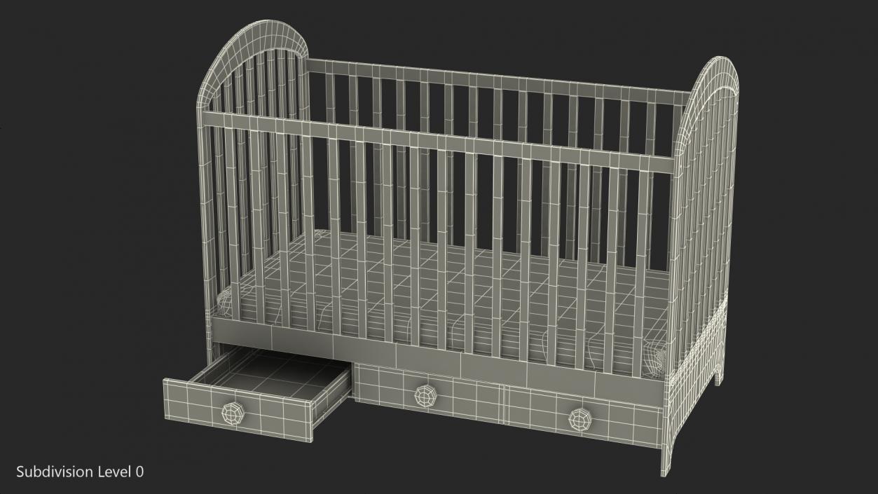 3D Newborn Baby Bed