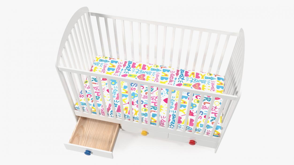 3D Newborn Baby Bed