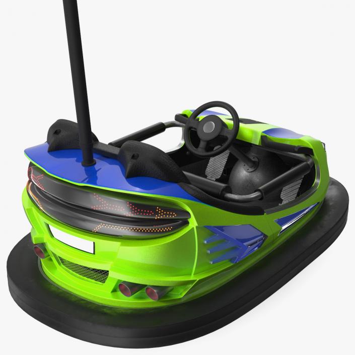 Electric Bumper Car 3D model