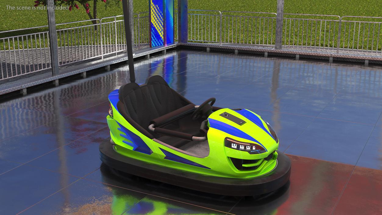 Electric Bumper Car 3D model