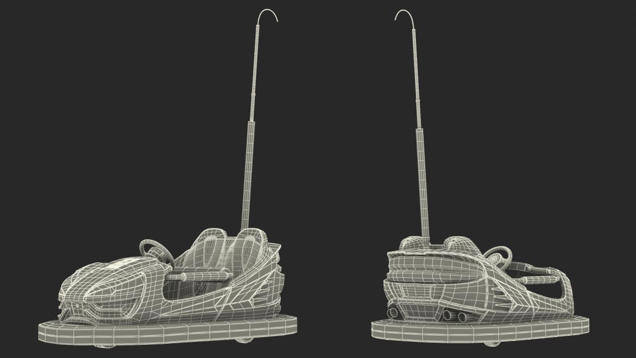 Electric Bumper Car 3D model