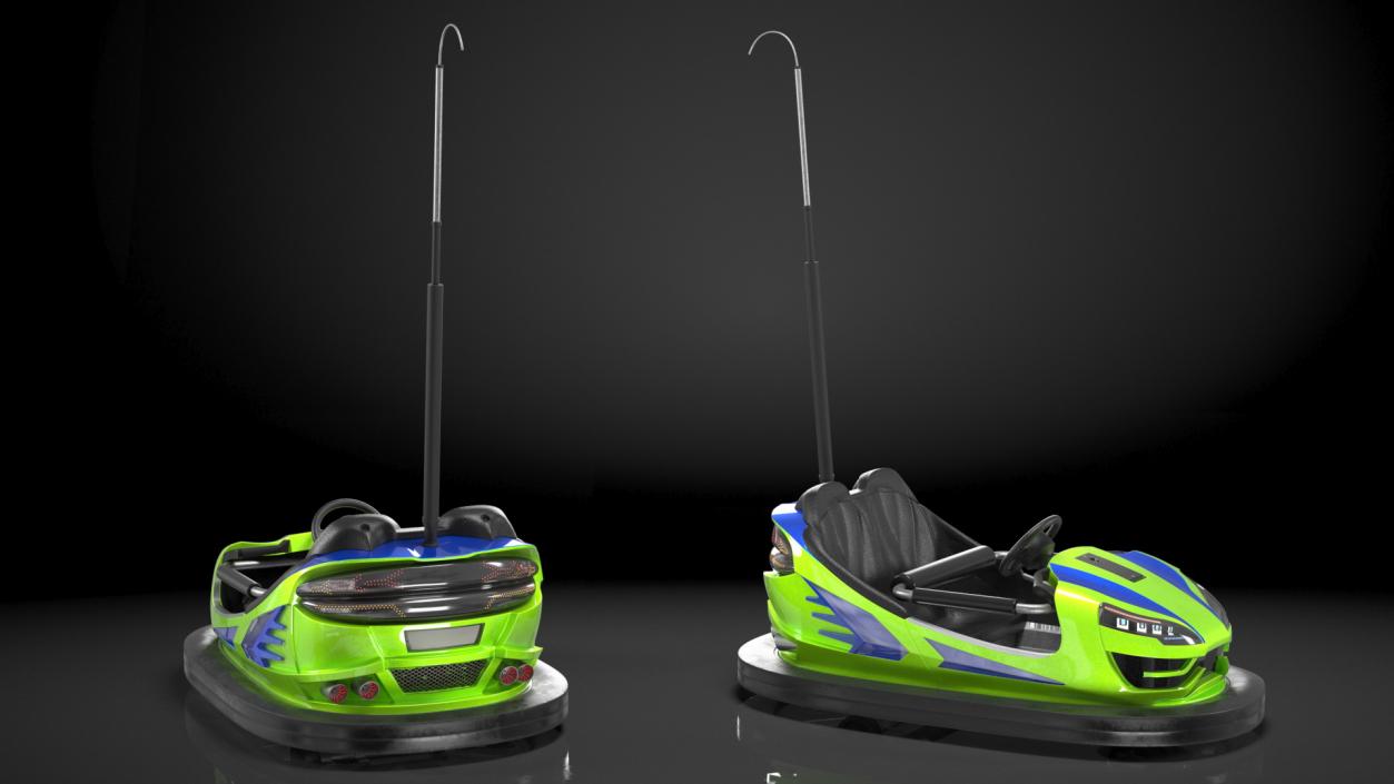 Electric Bumper Car 3D model