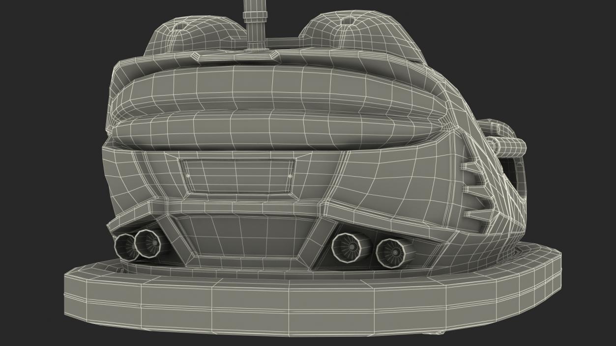 Electric Bumper Car 3D model