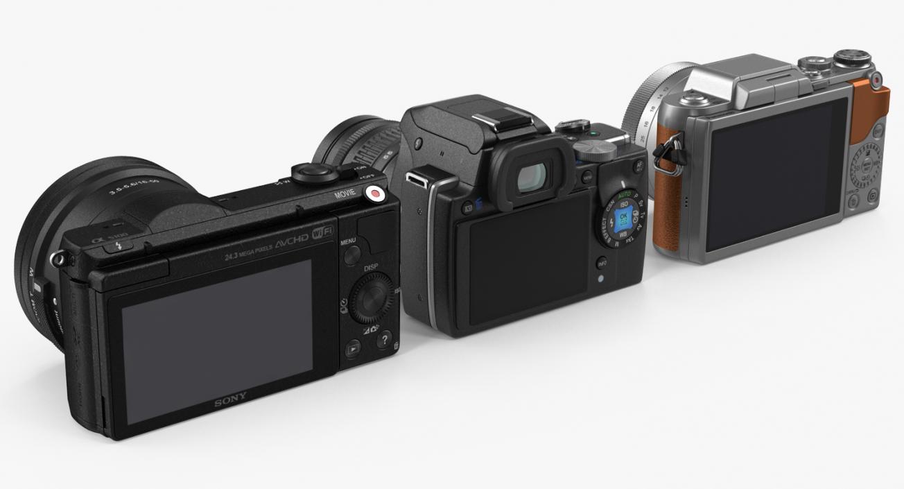 3D Digital Cameras Collection