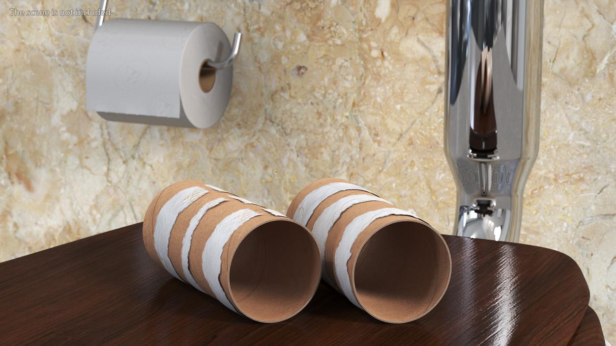 3D model Empty Toilet Paper Holder