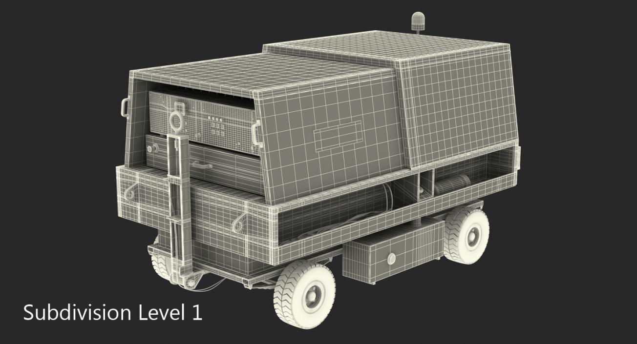 3D model Airport Ground Power Unit