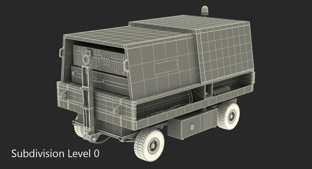 3D model Airport Ground Power Unit