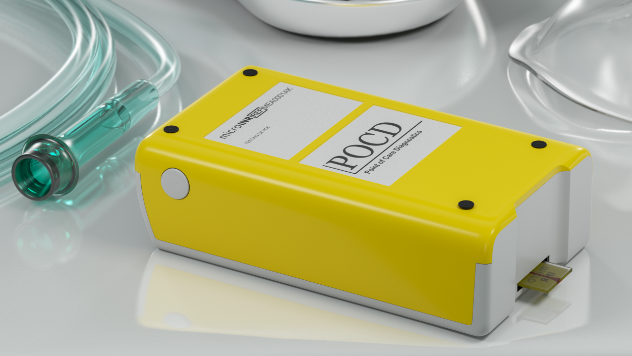 3D model microINR Portable Semi Automatic Coagulometer