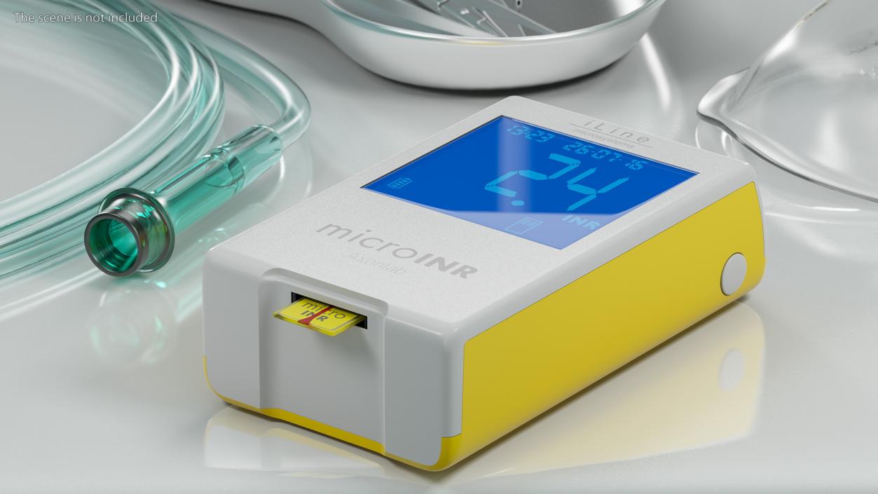 3D model microINR Portable Semi Automatic Coagulometer