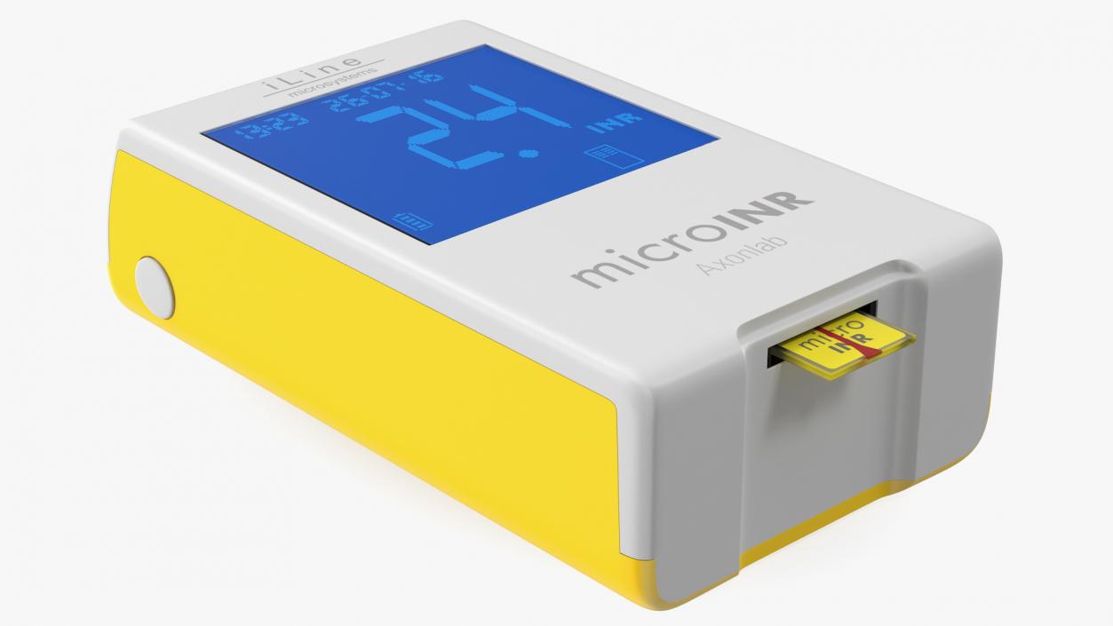 3D model microINR Portable Semi Automatic Coagulometer