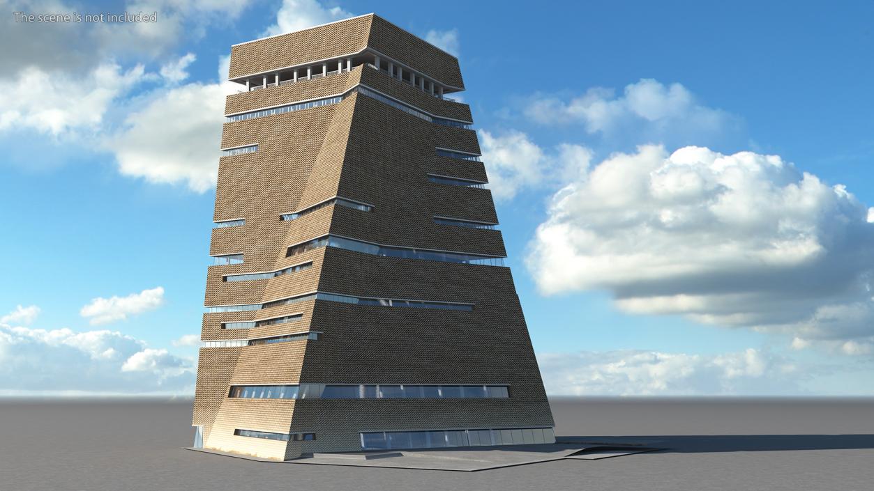 Tate Modern Switch House 3D model