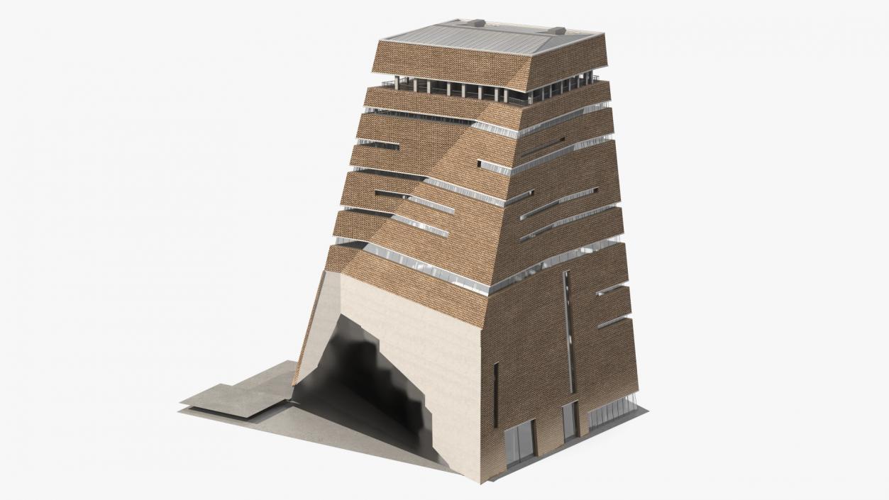 Tate Modern Switch House 3D model