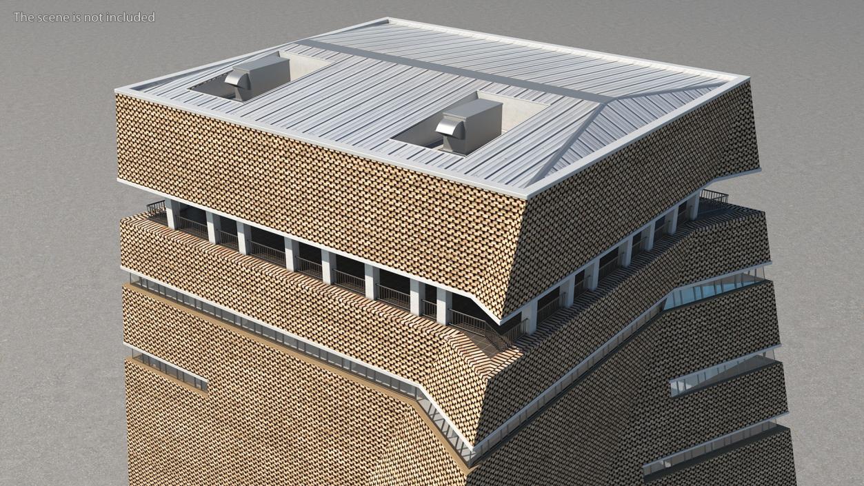 Tate Modern Switch House 3D model