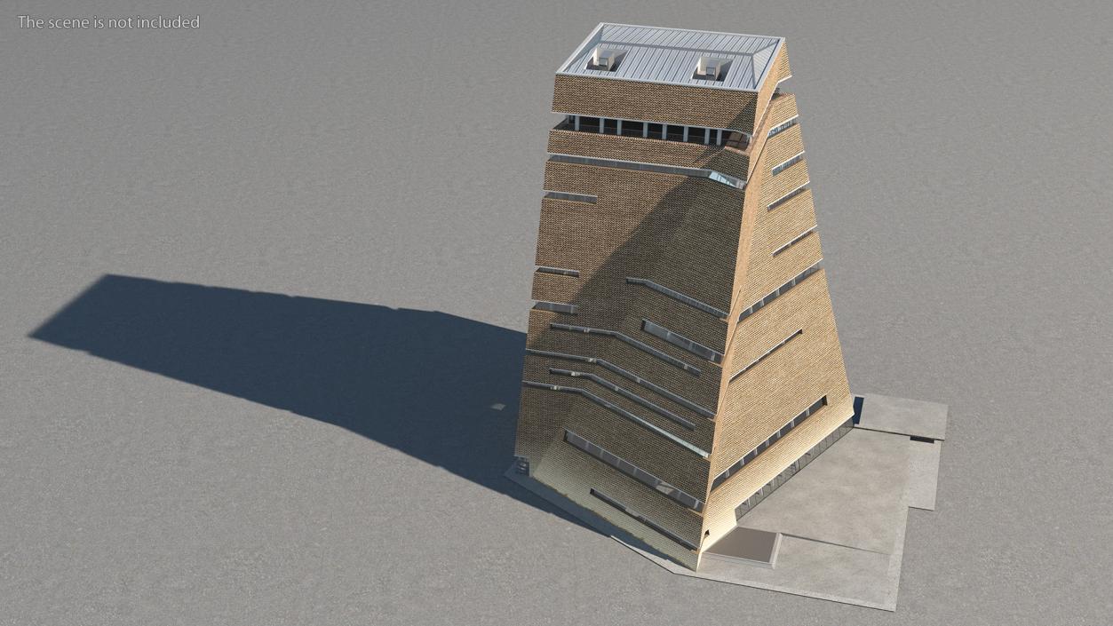 Tate Modern Switch House 3D model