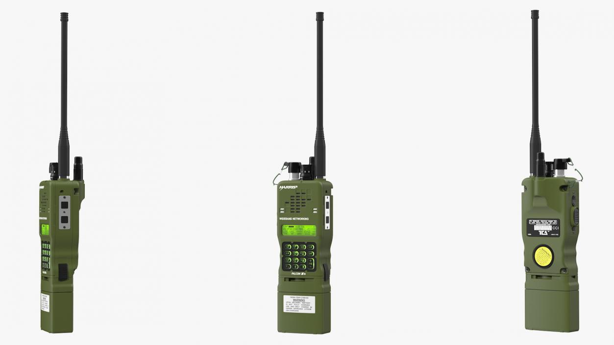 3D L3Harris Falcon ANPRC-152A Wideband Networking Handheld Radio