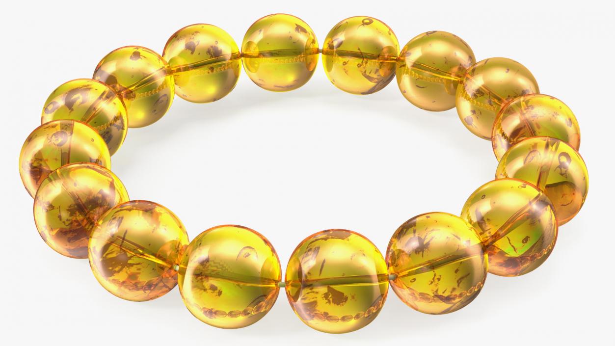 Amber Bracelet 3D model