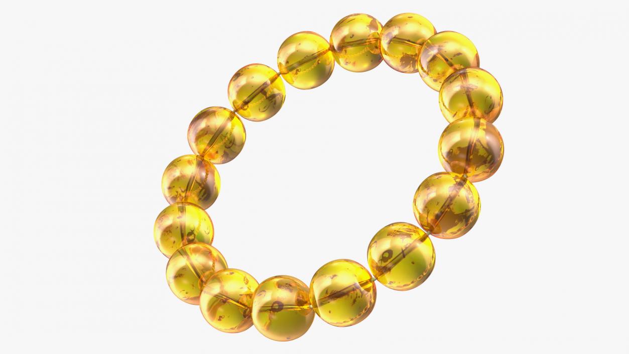 Amber Bracelet 3D model