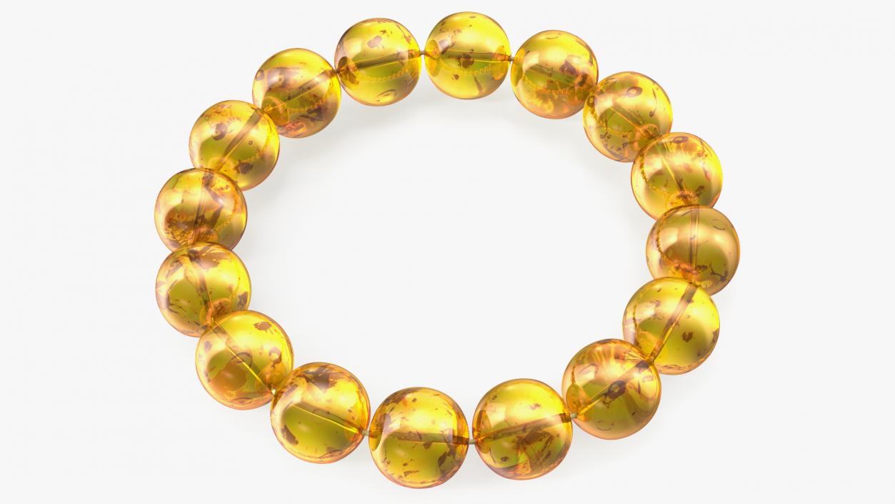 Amber Bracelet 3D model