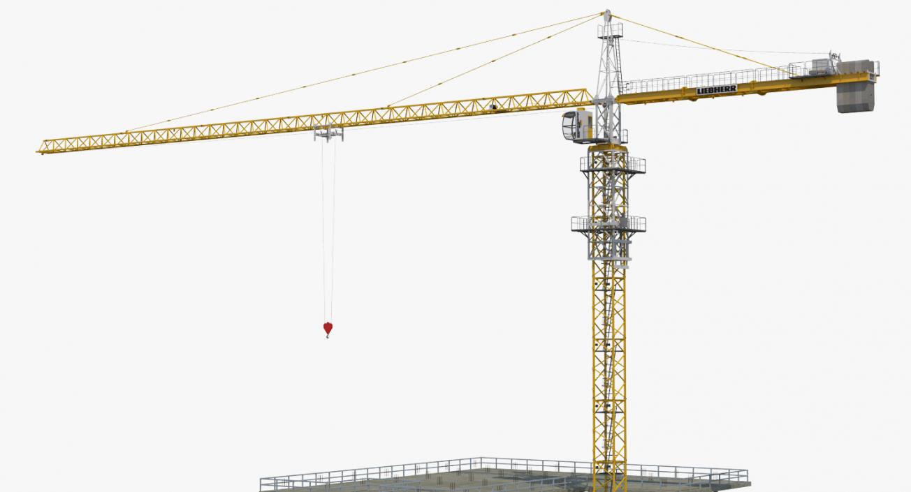 3D Building Construction 2 with Equipment model