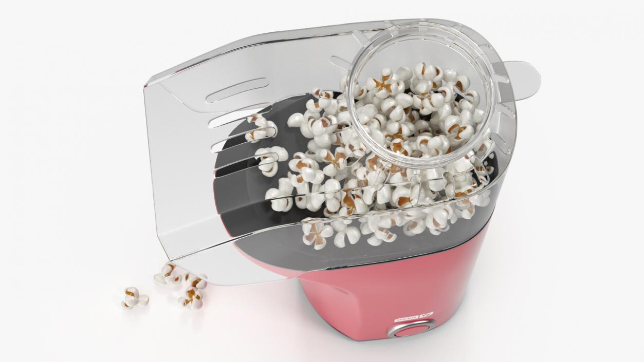 3D model Popcorn Maker Machine Dash Red