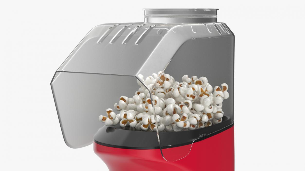 3D model Popcorn Maker Machine Dash Red