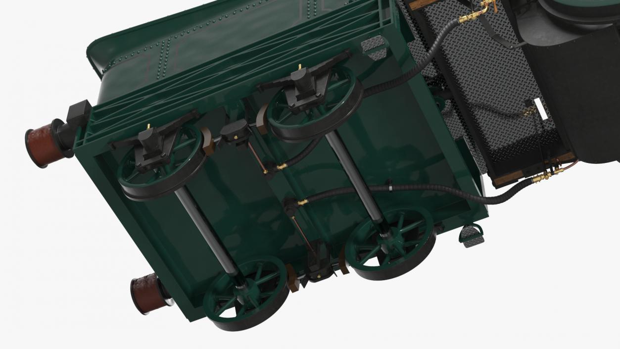 Locomotive  Planet by Robert Stephenson 1830 3D model