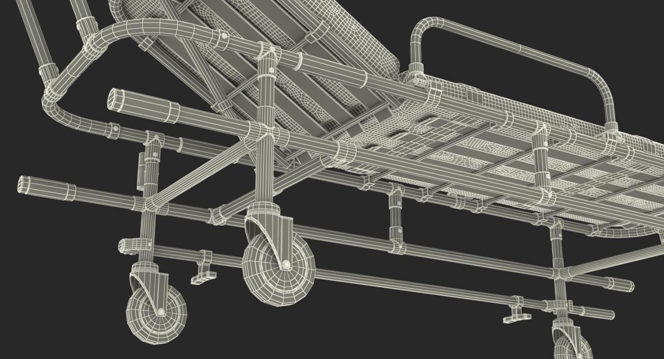 Ambulance Stretcher Trolley 3D