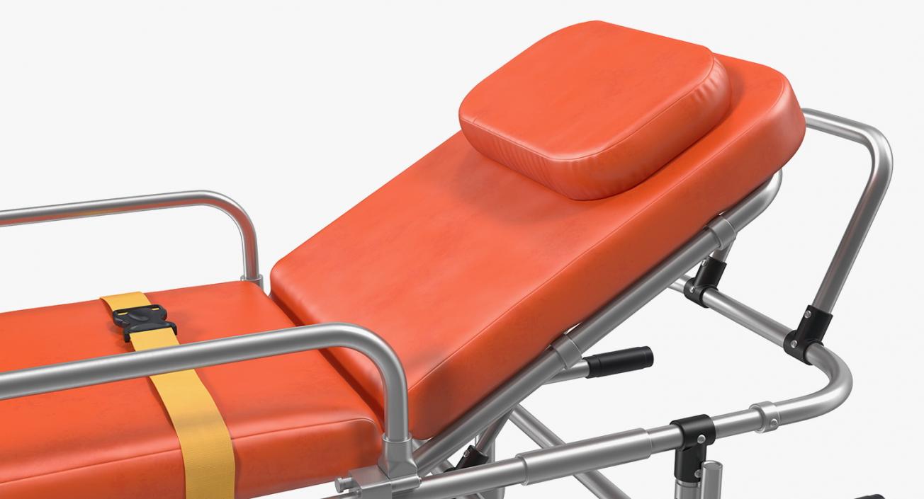 Ambulance Stretcher Trolley 3D