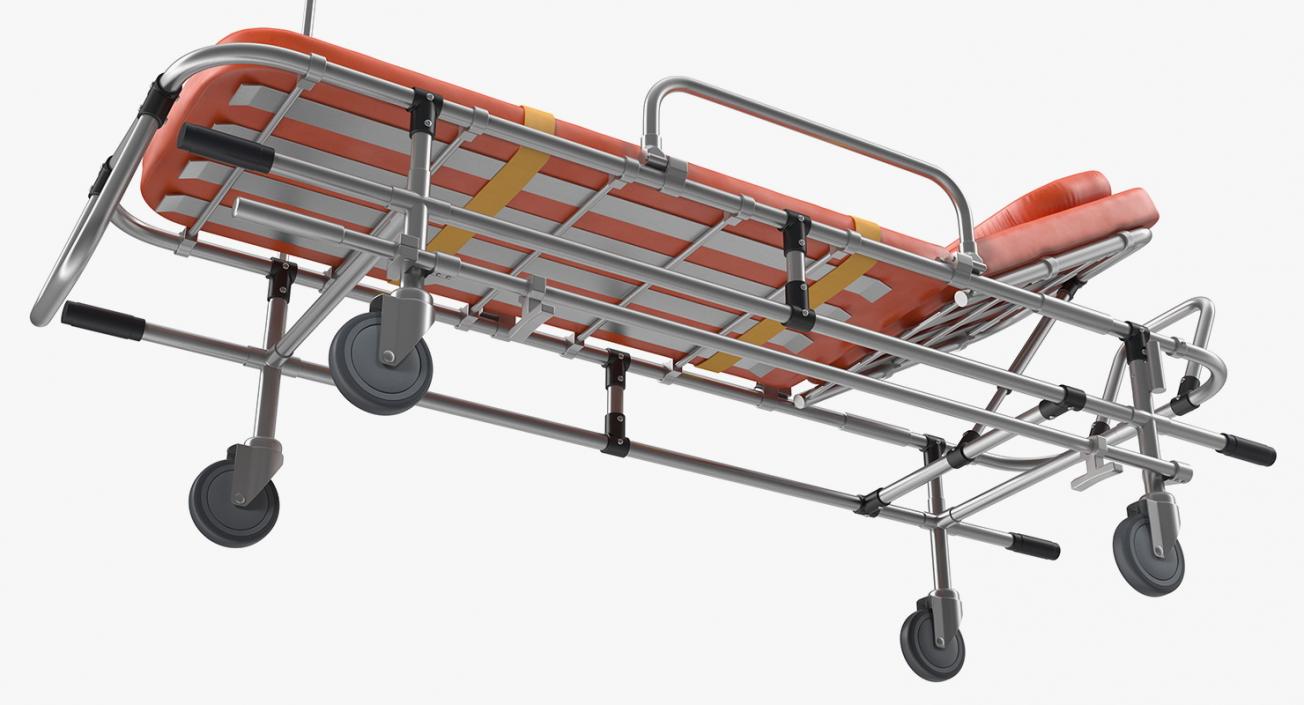 Ambulance Stretcher Trolley 3D