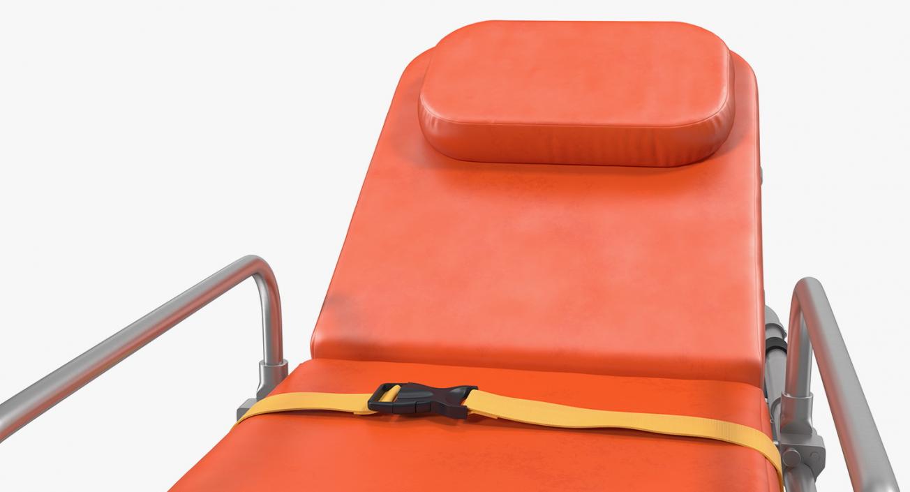 Ambulance Stretcher Trolley 3D