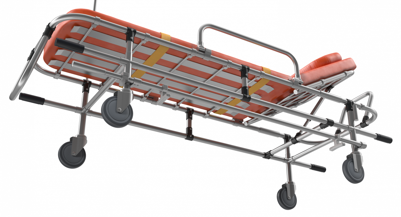 Ambulance Stretcher Trolley 3D