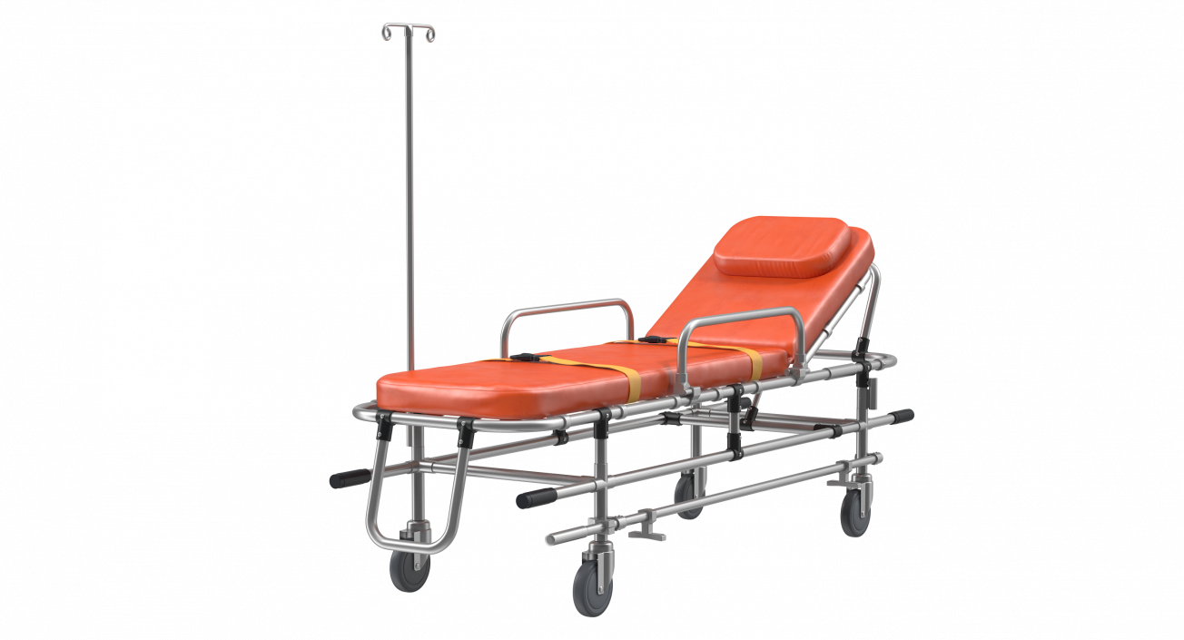 Ambulance Stretcher Trolley 3D