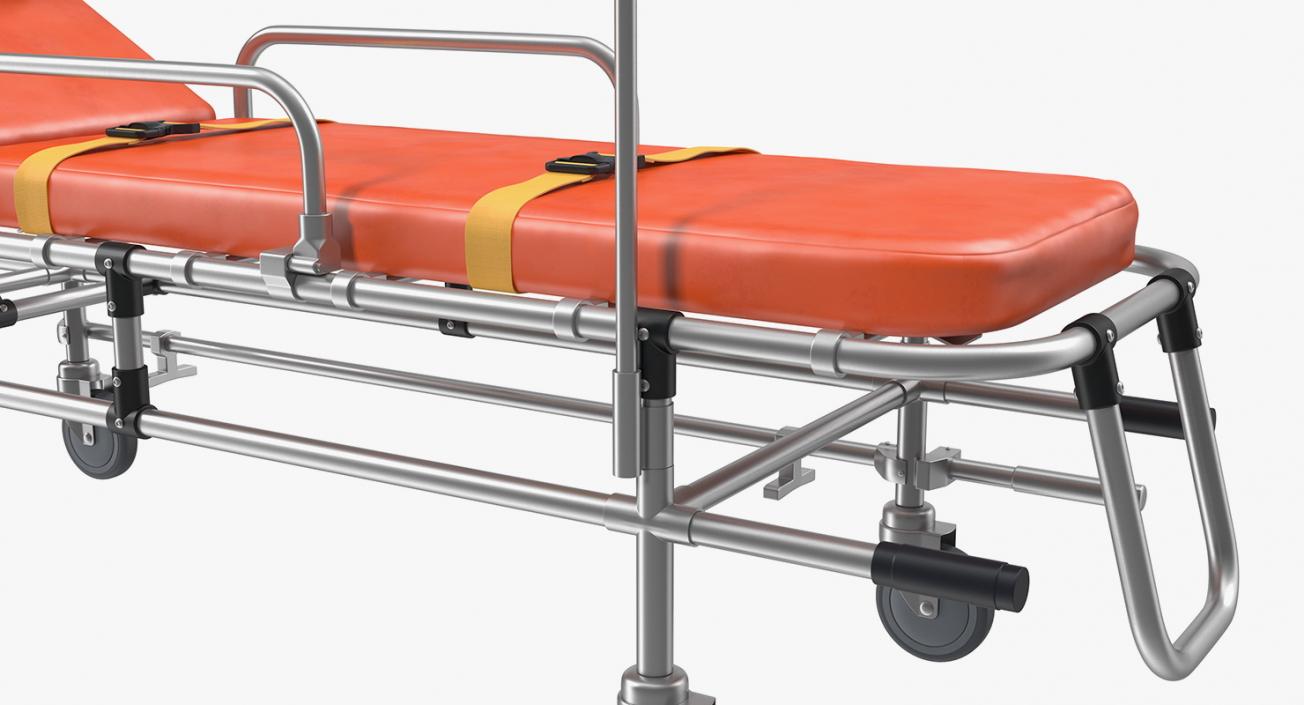 Ambulance Stretcher Trolley 3D