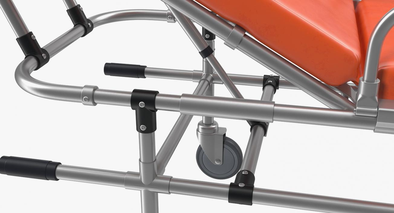 Ambulance Stretcher Trolley 3D