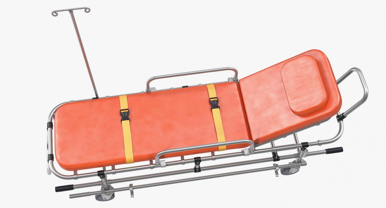 Ambulance Stretcher Trolley 3D