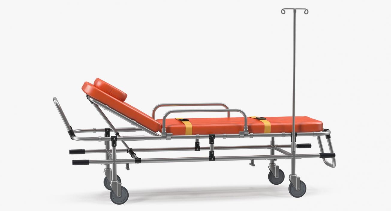 Ambulance Stretcher Trolley 3D