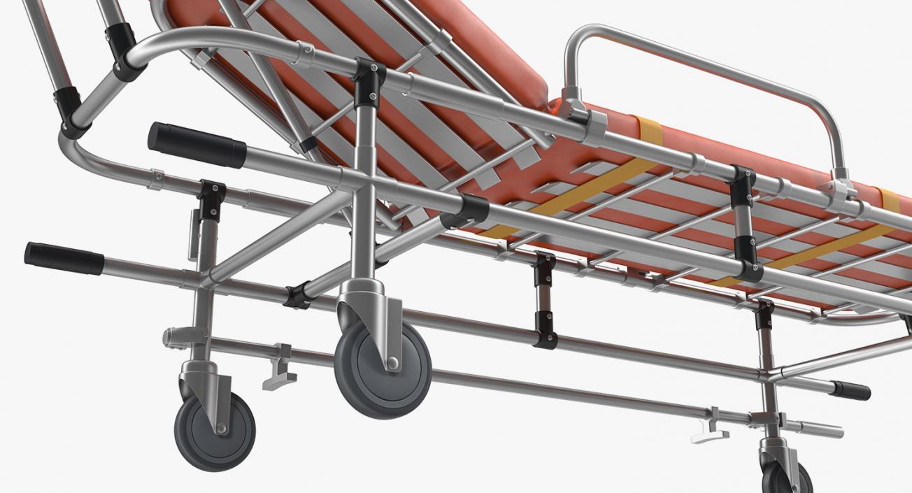 Ambulance Stretcher Trolley 3D