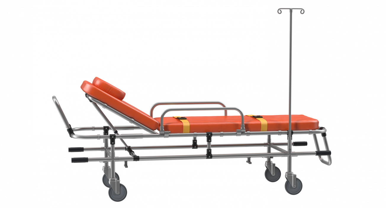 Ambulance Stretcher Trolley 3D