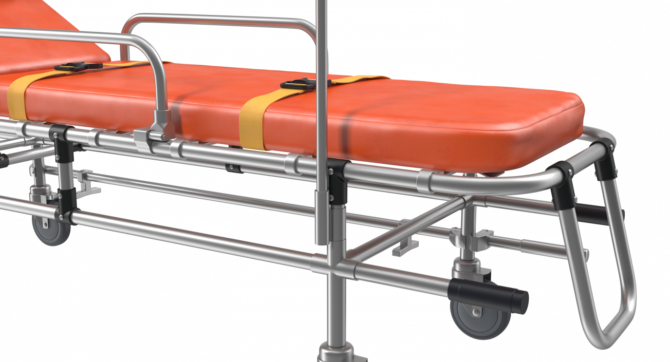 Ambulance Stretcher Trolley 3D