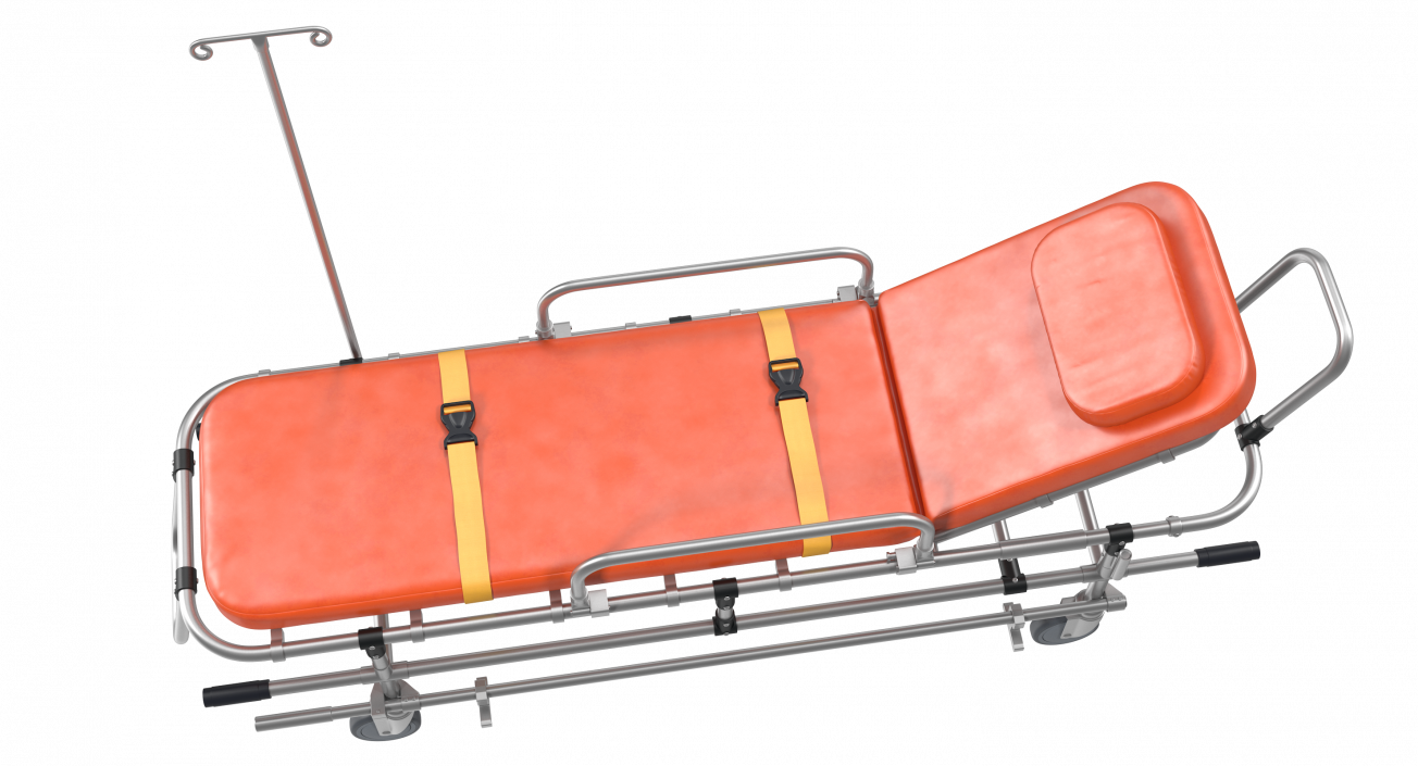 Ambulance Stretcher Trolley 3D