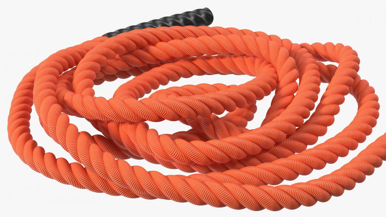 3D Fitness Battle Rope Orange