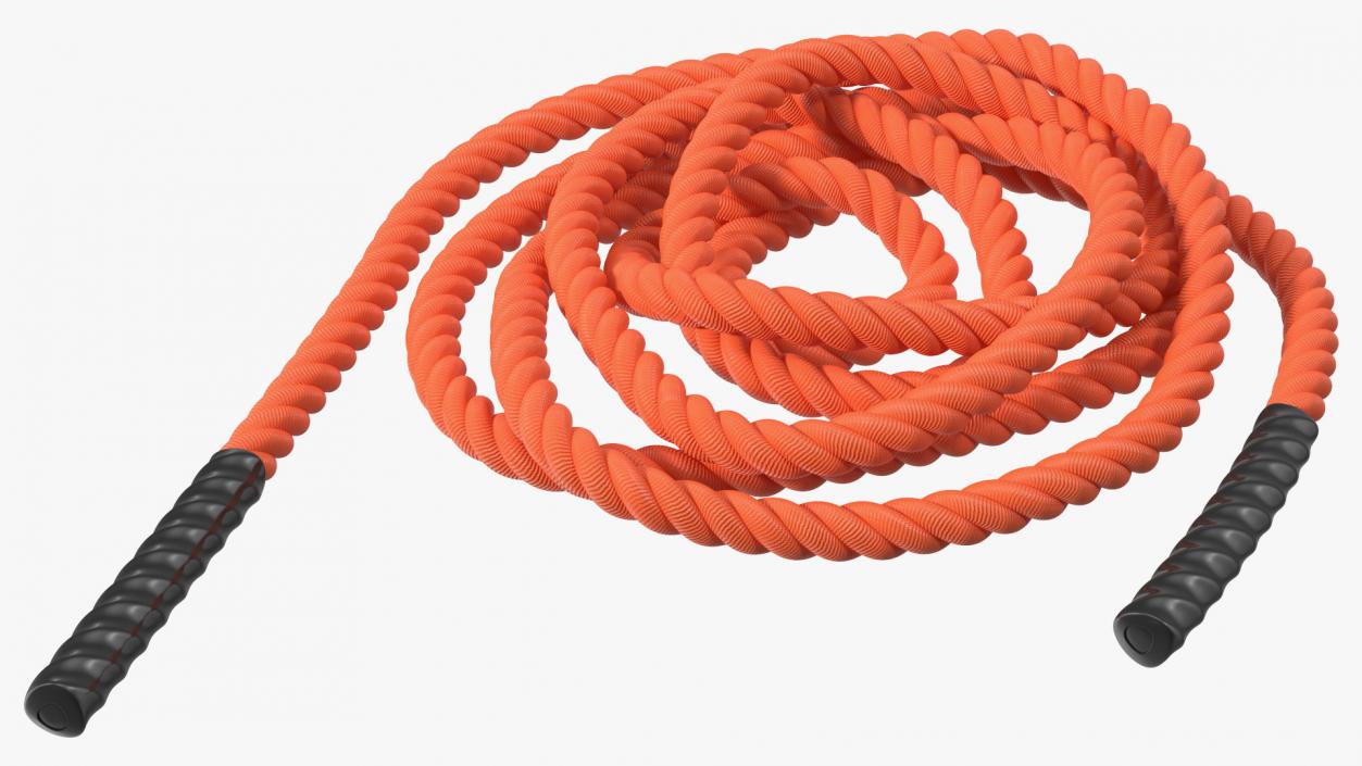 3D Fitness Battle Rope Orange