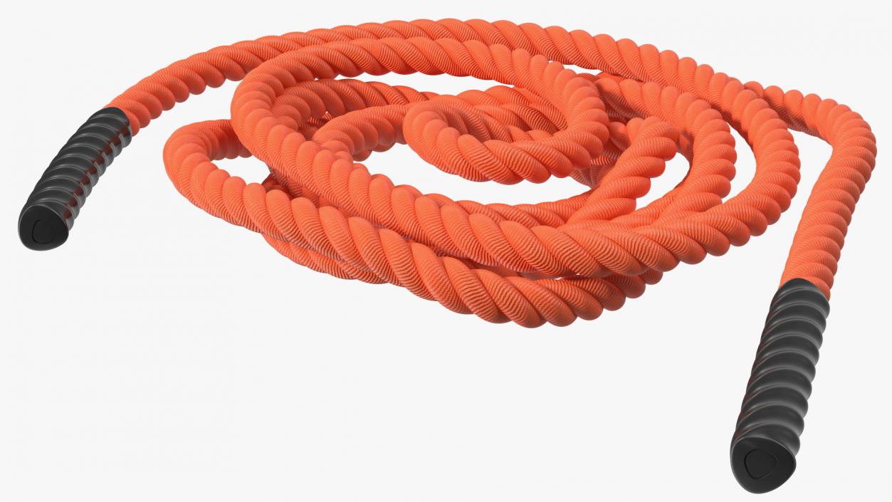 3D Fitness Battle Rope Orange