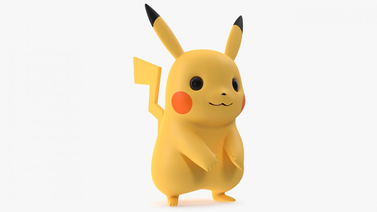 3D model Cartoon Character Pikachu