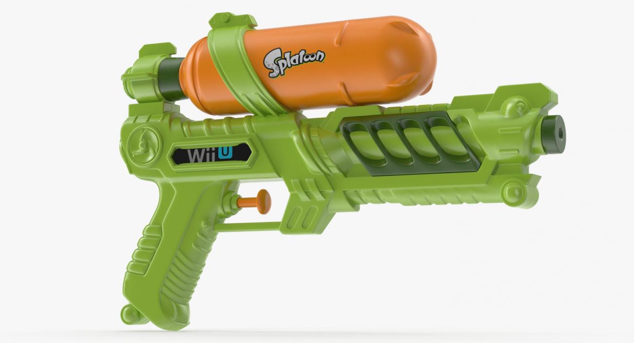 3D Splatoon Water Gun model