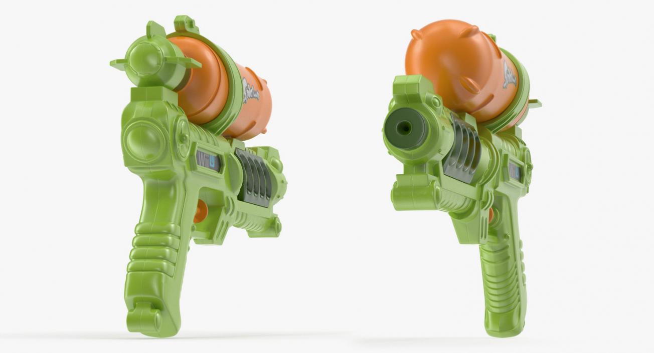 3D Splatoon Water Gun model