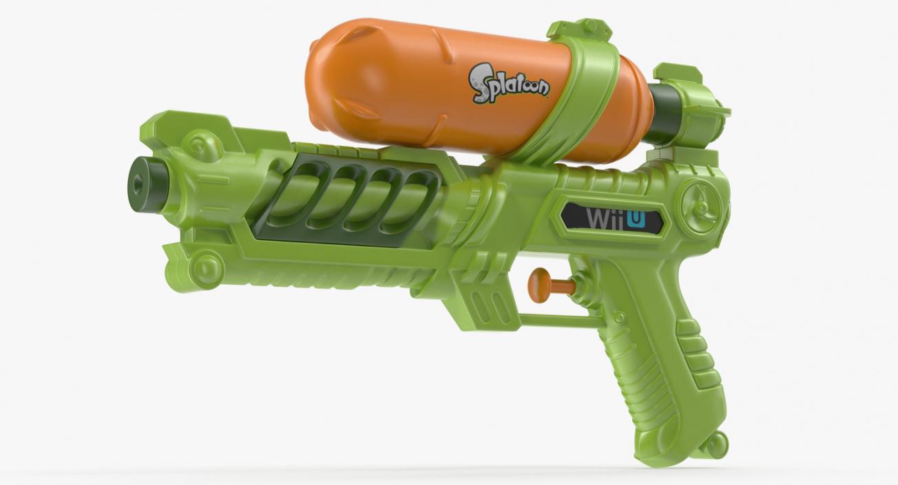 3D Splatoon Water Gun model