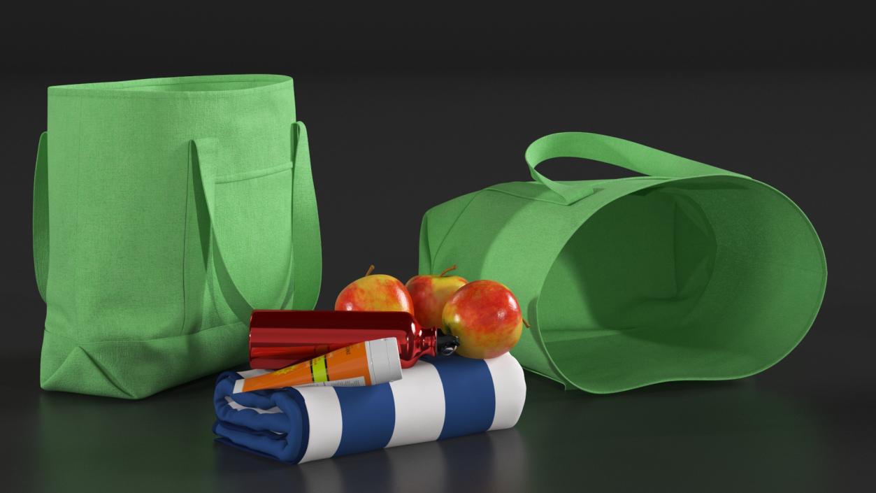 Beach Bag 3D model